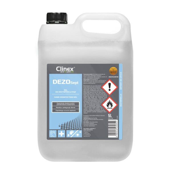 CLINEX DEZOSept - żel do dezynfekcji rąk 5L